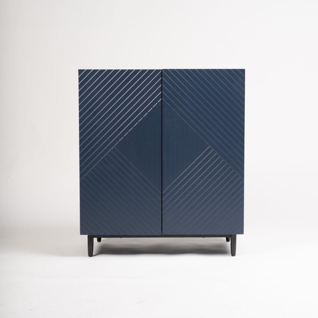 Outlet - Jack small sideboard - geometric - blue