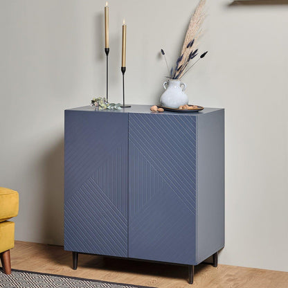 Outlet - Jack small sideboard - geometric - blue