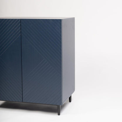 Outlet - Jack small sideboard - geometric - blue