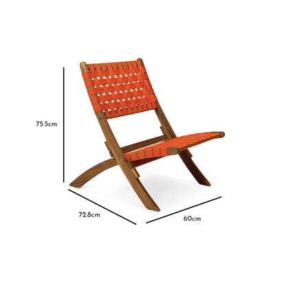 Kai Orange Beach Chair Sets