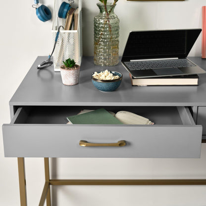 Marie Grey Desk - Laura James