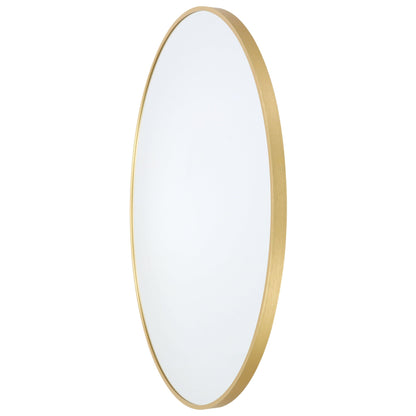 Outlet - Pandora round mirror - small - gold - Laura James