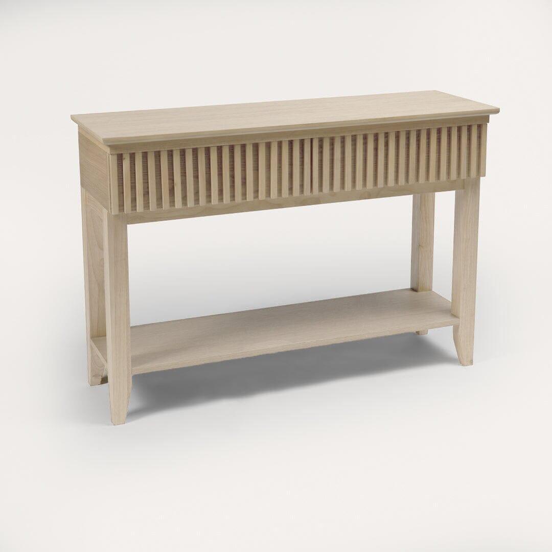 Willow Console Table Pale Oak - Laura James