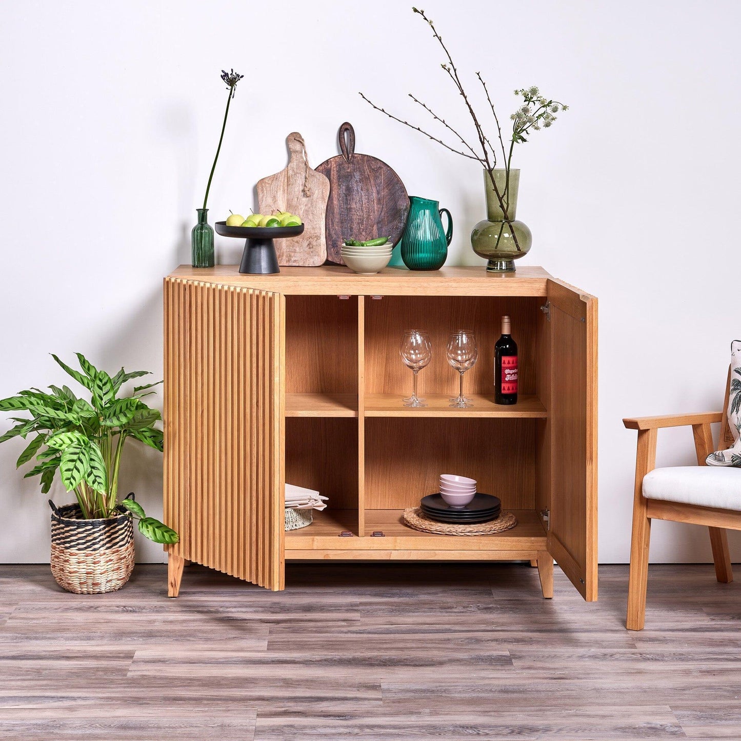 Willow Sideboard Natural - Laura James