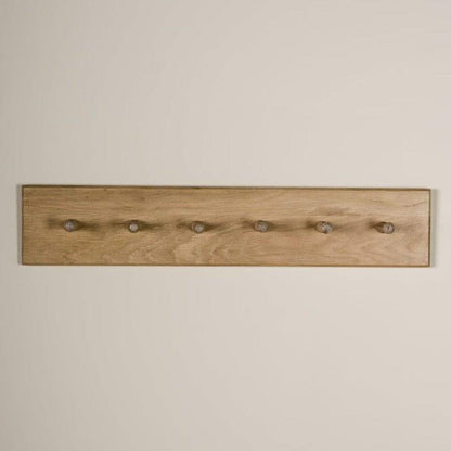 Willow Wooden Coat Rack - Whitewash