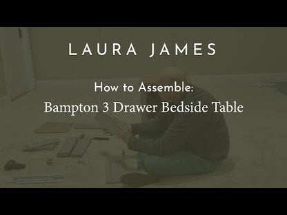 How To Build The Bampton 3 Drawer Bedside Table - Laura James