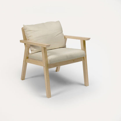 Willow Armchair Pale Oak - Laura James