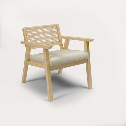 Willow Armchair Pale Oak - Laura James