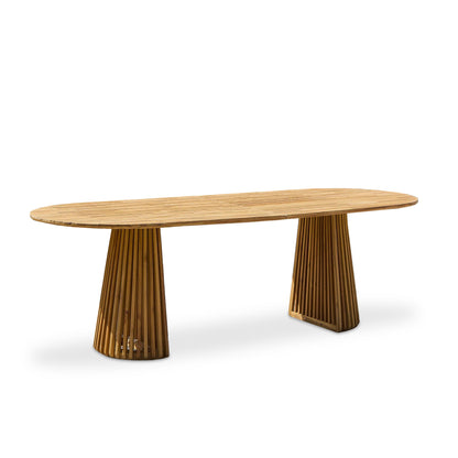 Willow Oval dining table - Laura James 