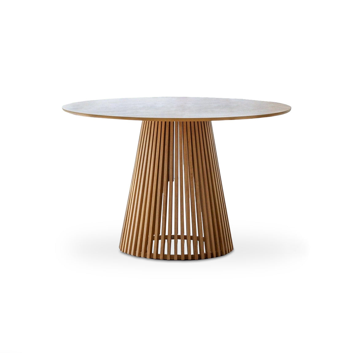 Willow 4 Seater Round Wooden Table - Laura James 