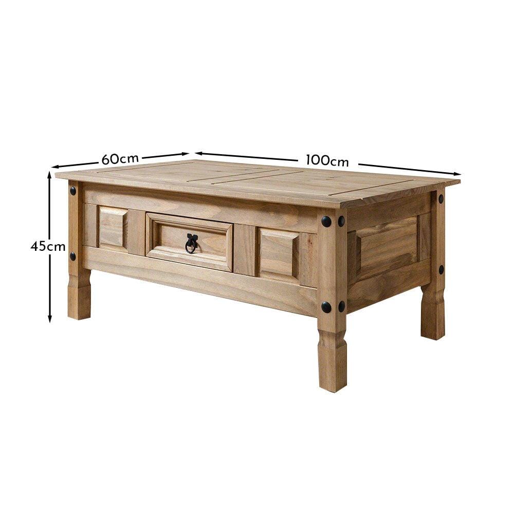 Wooden Coffee Table - Laura James