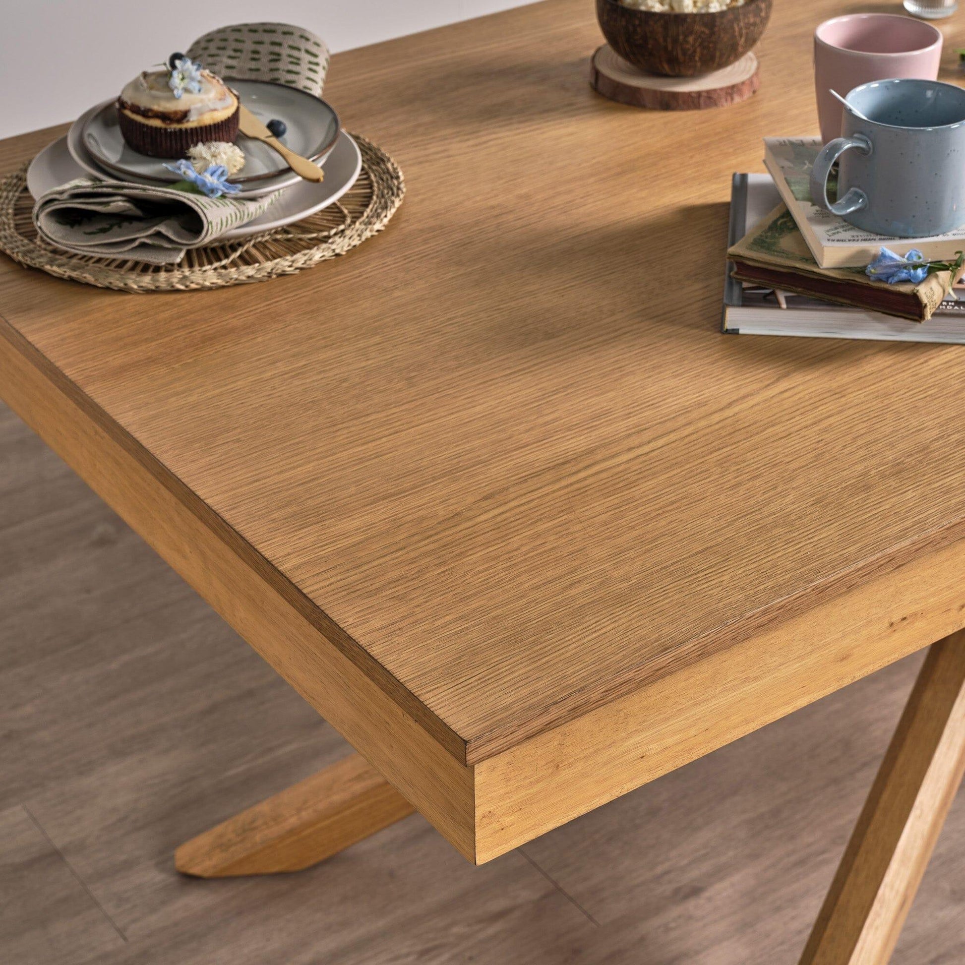 Amelia Oak Dining Table