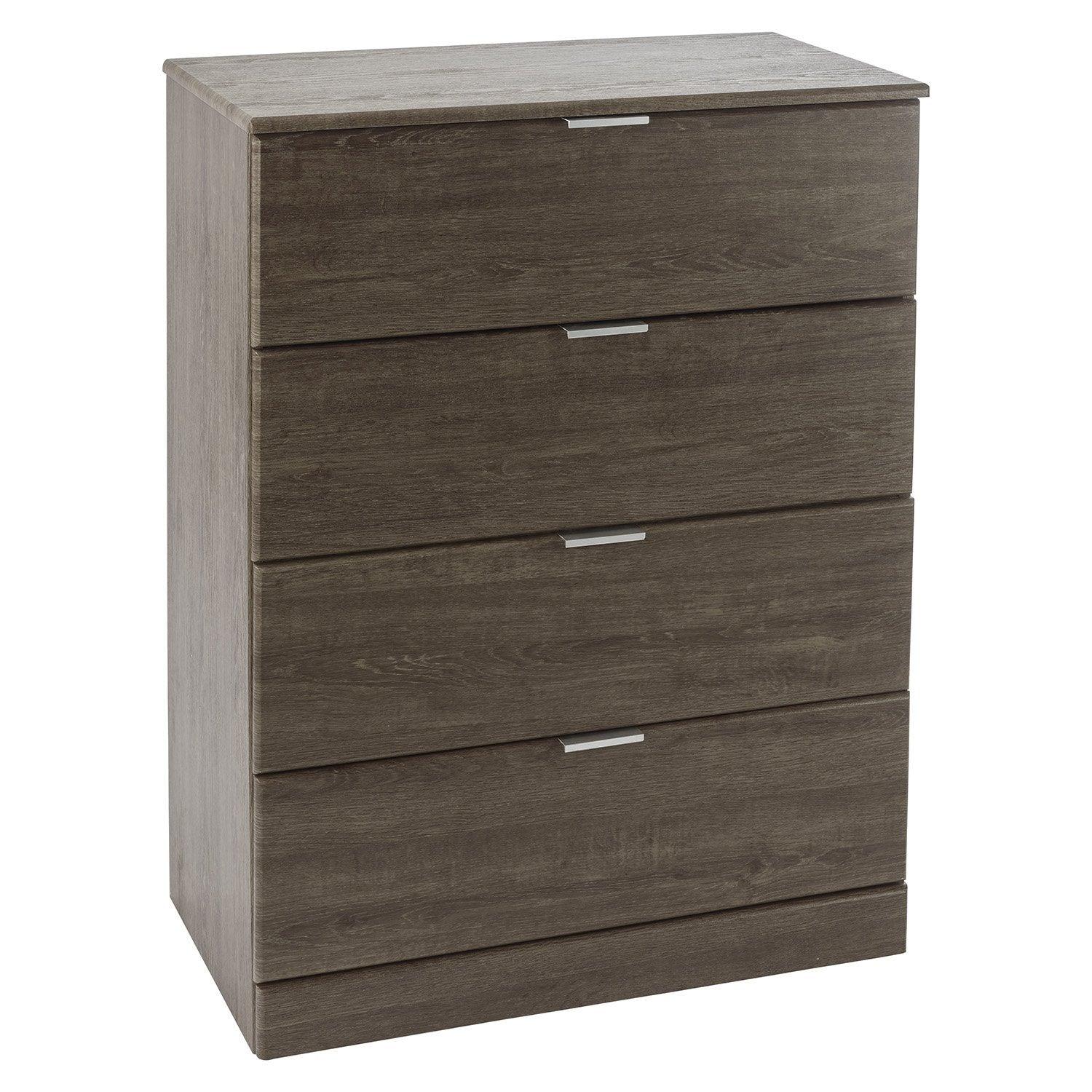 Ayla chest of drawers - dark oak - Laura James