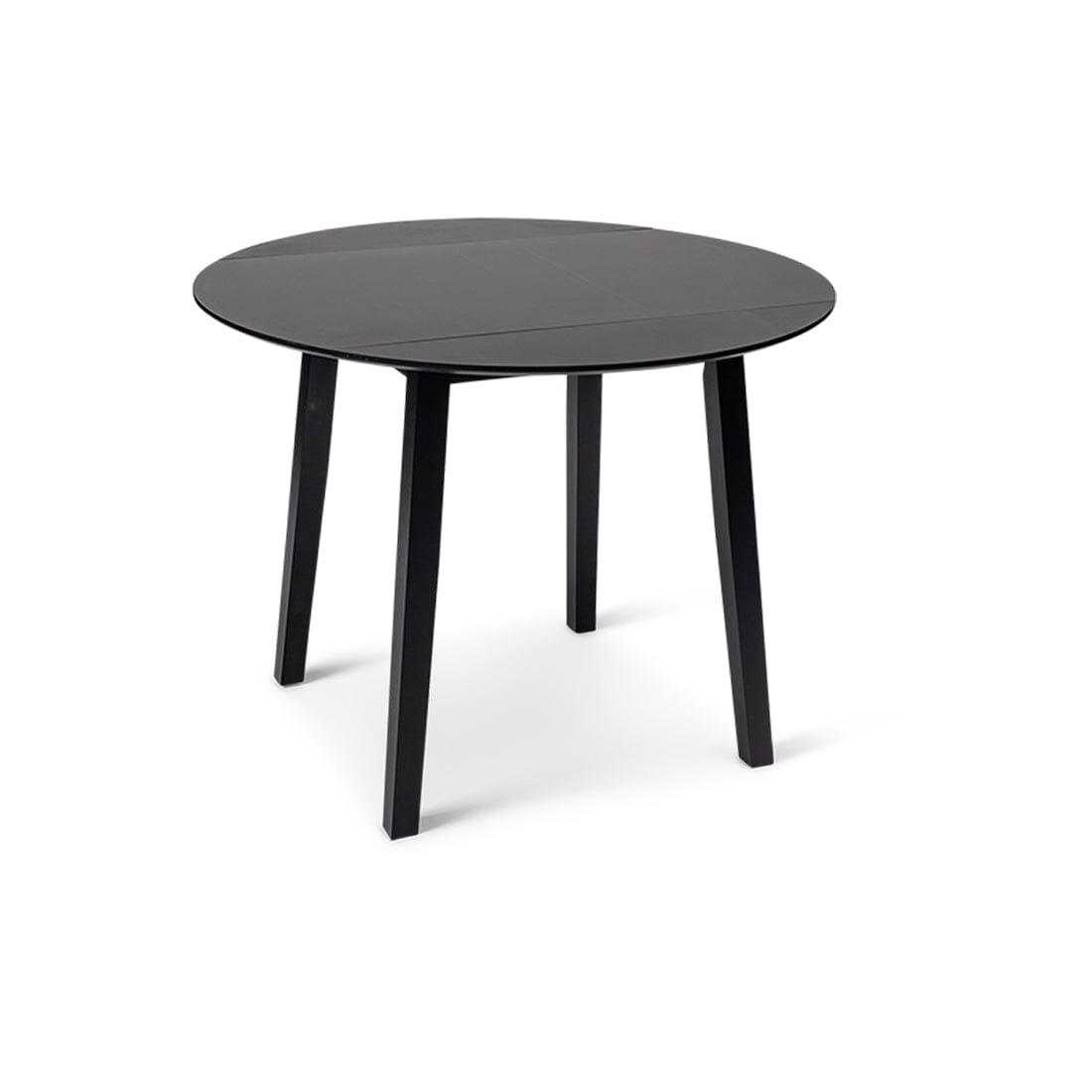 Charlie Black Round Dining Table - Laura James