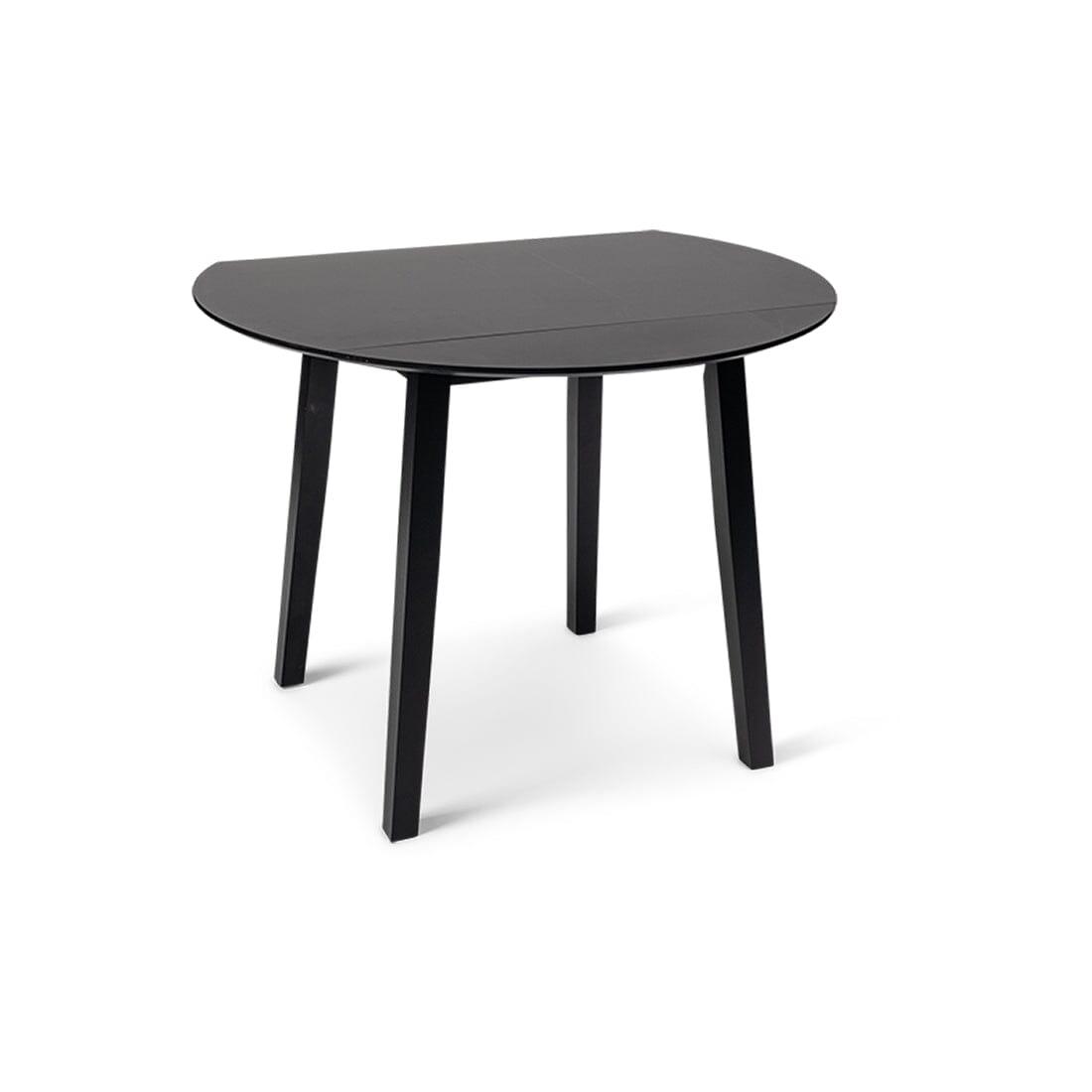 Charlie Black Round Dining Table - Laura James