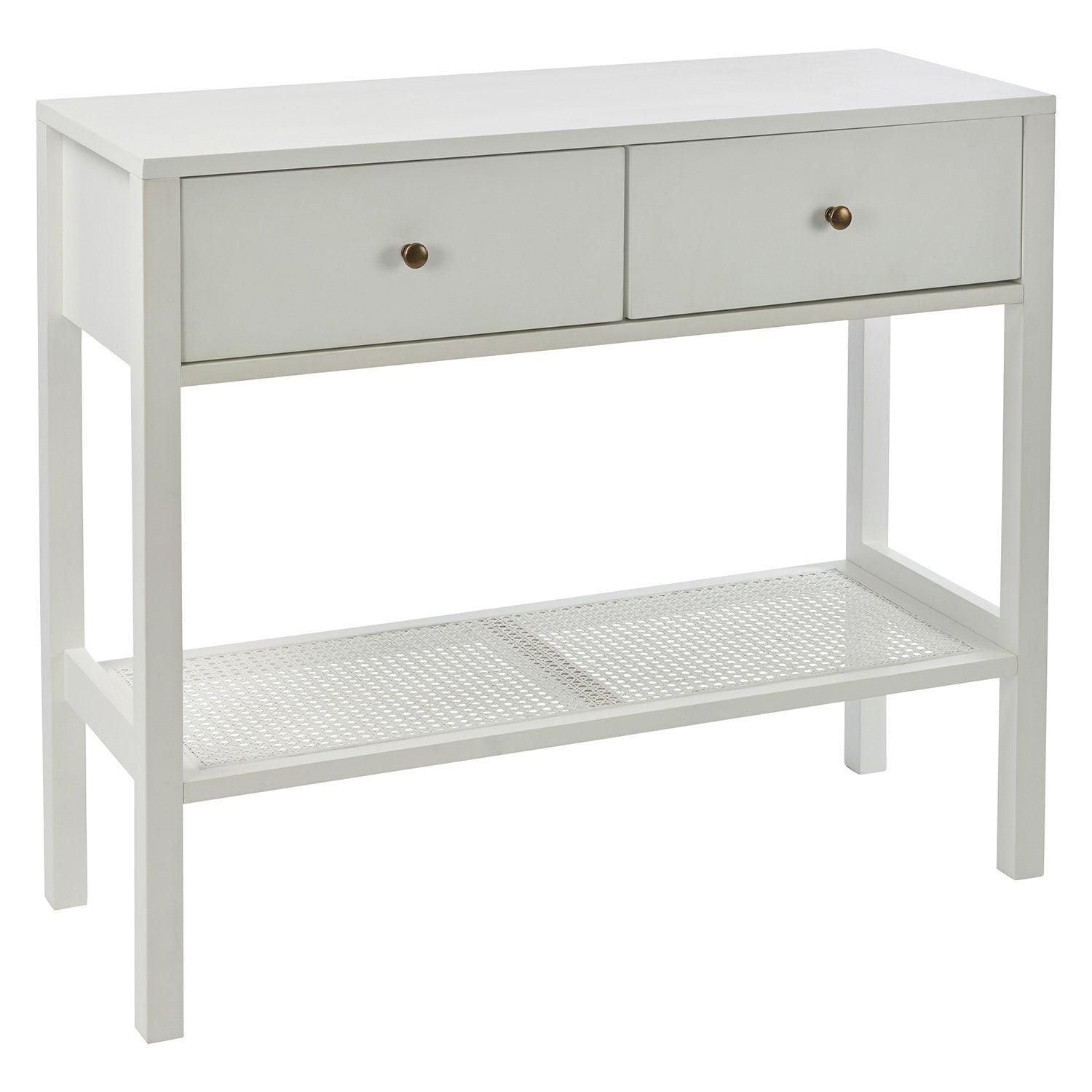 Charlie console table - white - Laura James