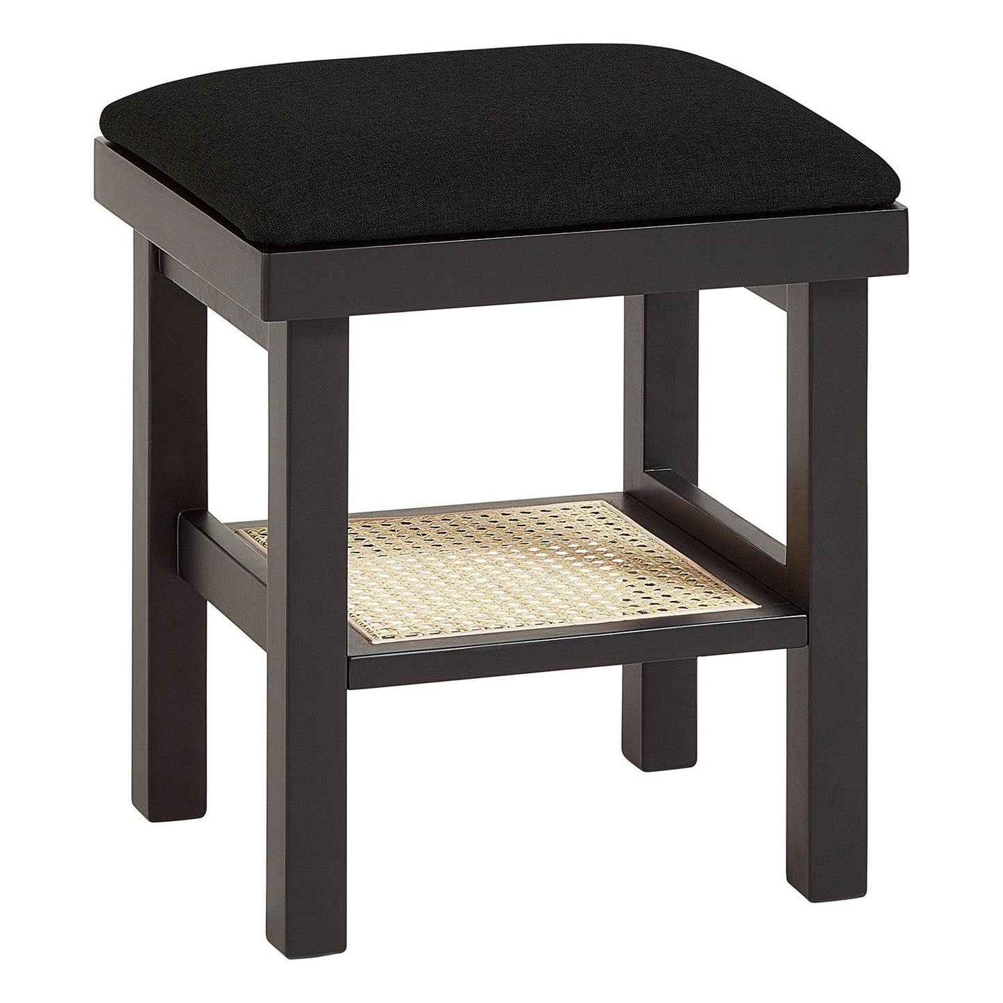 Charlie dressing table and stool - black - Laura James