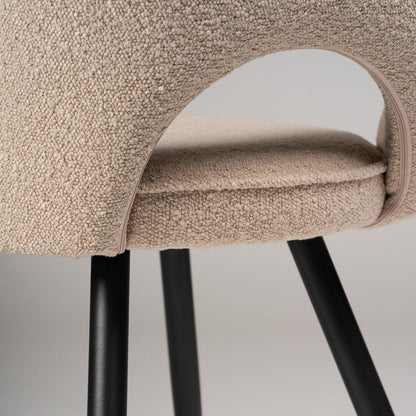 Dolly Boucle Dining Chair - Laura James