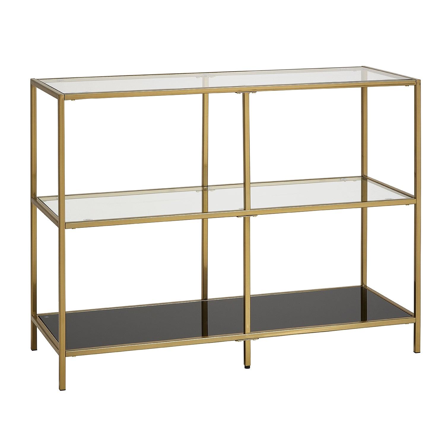 Evelyn console table - gold - Laura James