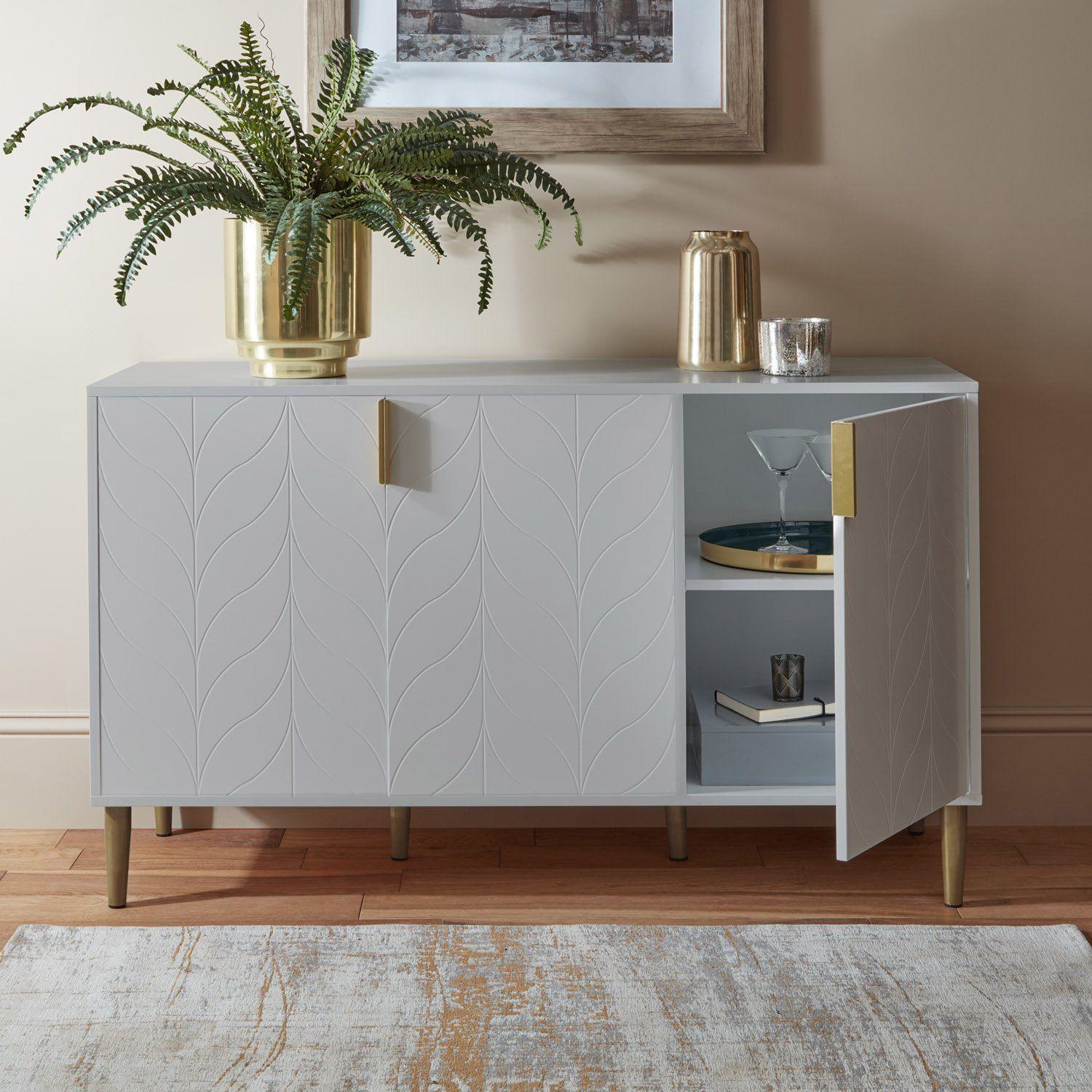 Gloria Deco Sideboard - Mist Grey – Laura James