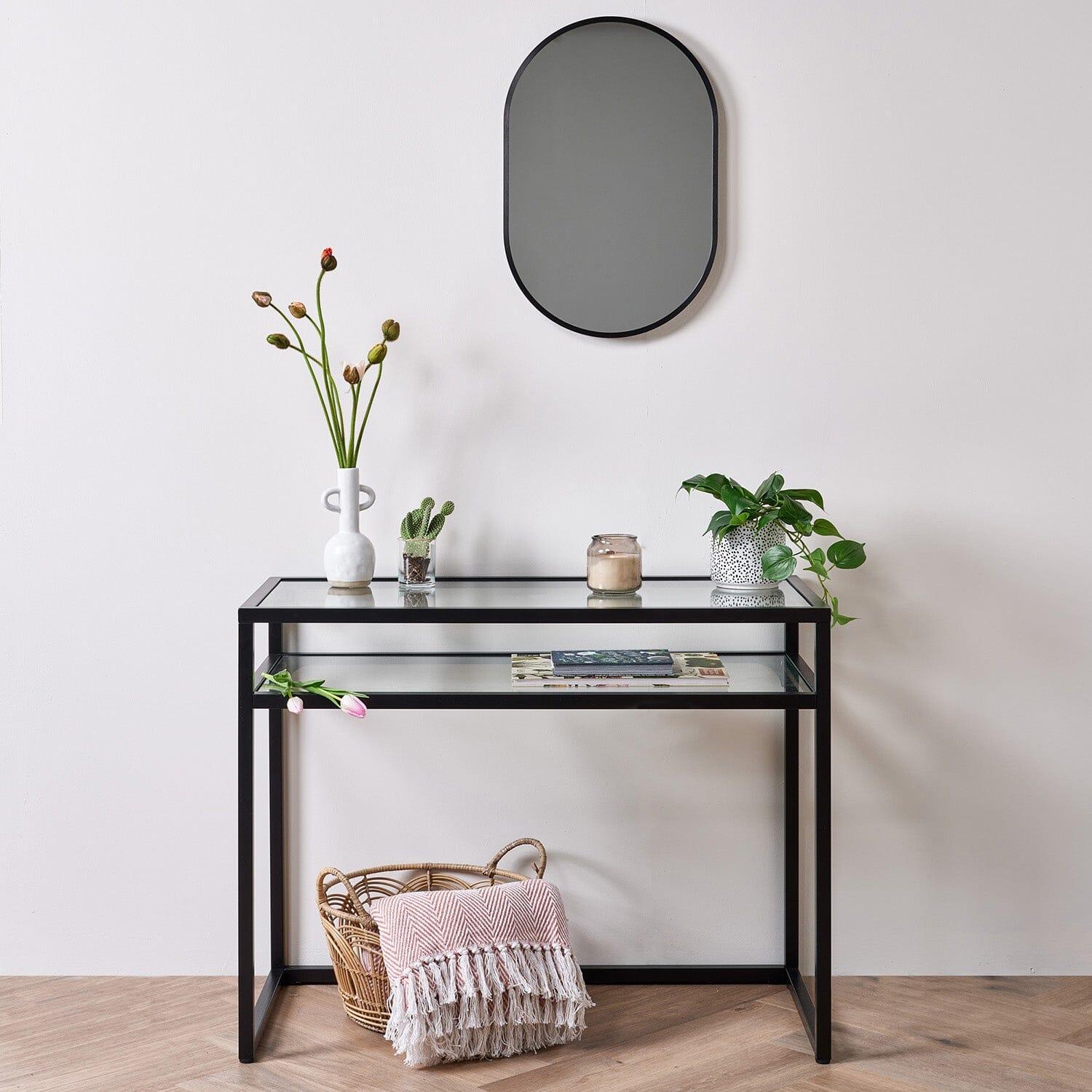 Harris Black Console Table - Laura James