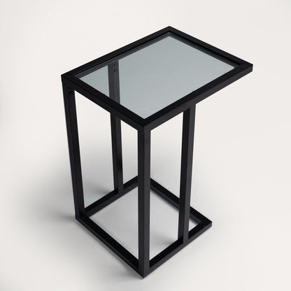 Harris Black Over Arm Table - Laura James