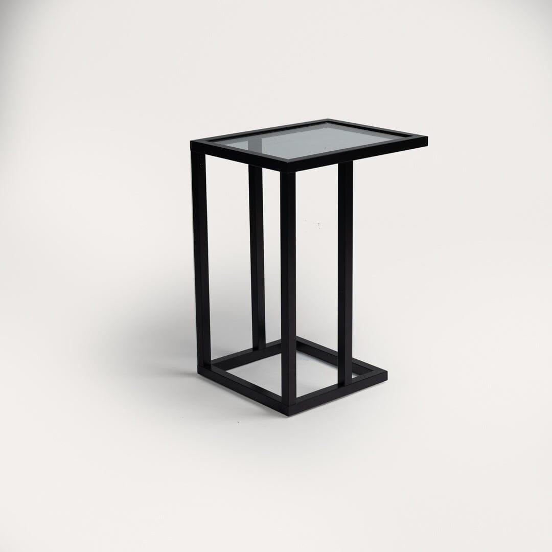 Harris Black Over Arm Table - Laura James