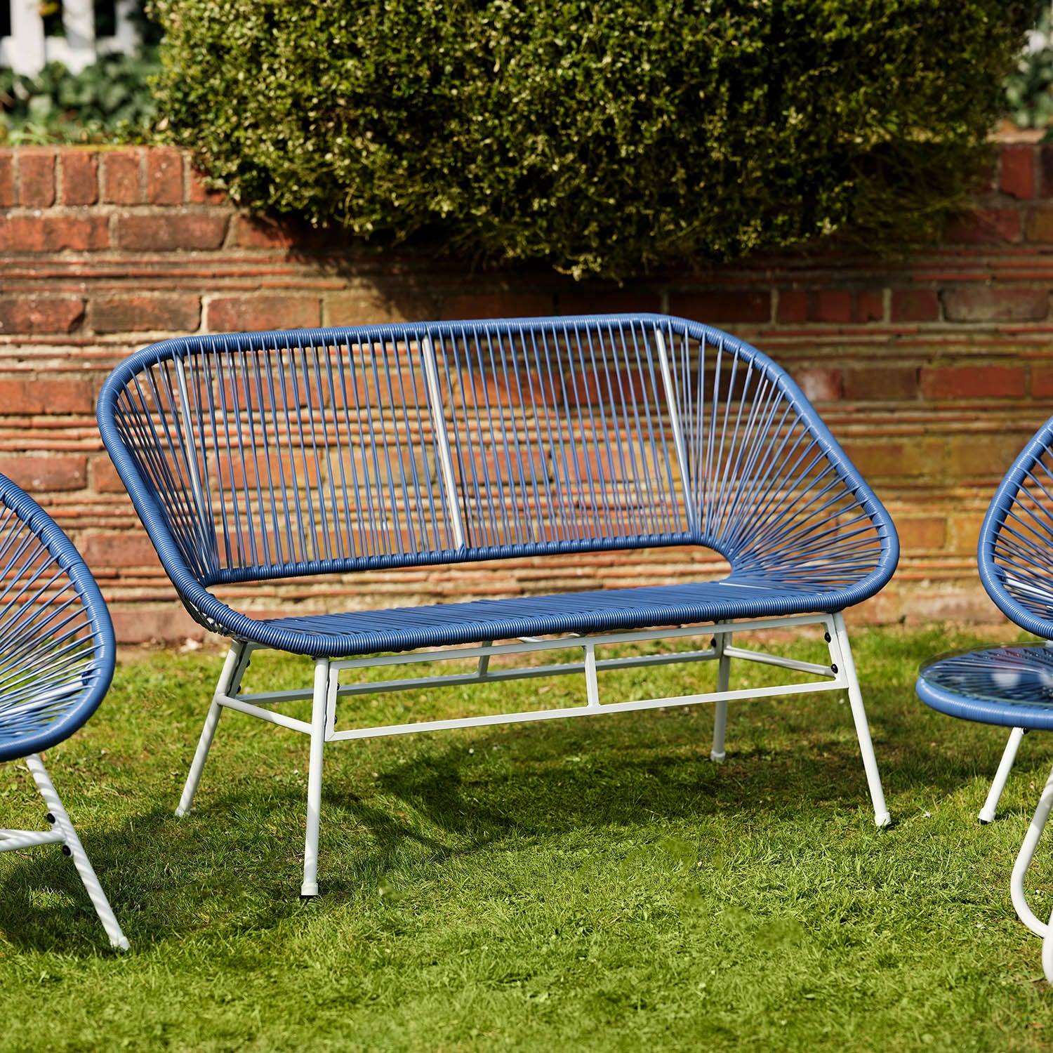 Garden string bench sale