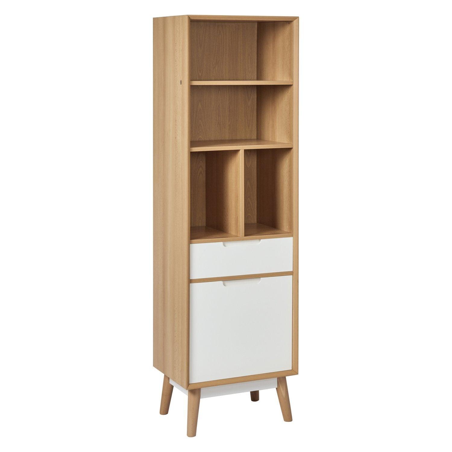 Hulra tall bookcase - white - Laura James