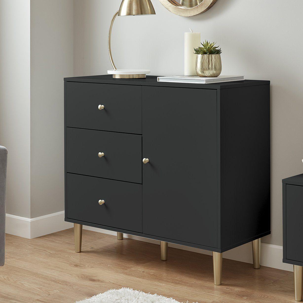 Iliana Sideboard - Charcoal Grey – Laura James