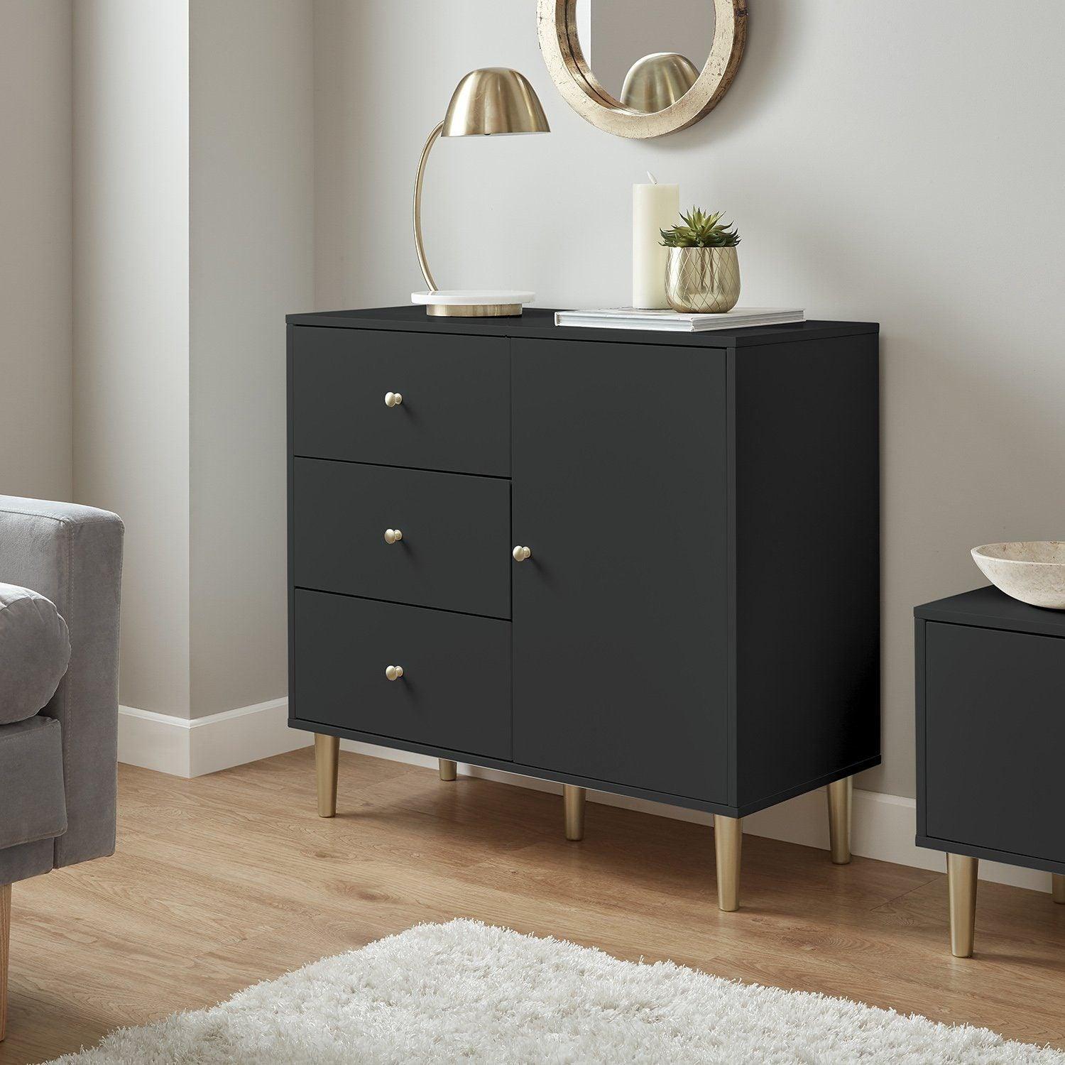 Iliana Sideboard - Charcoal Grey – Laura James