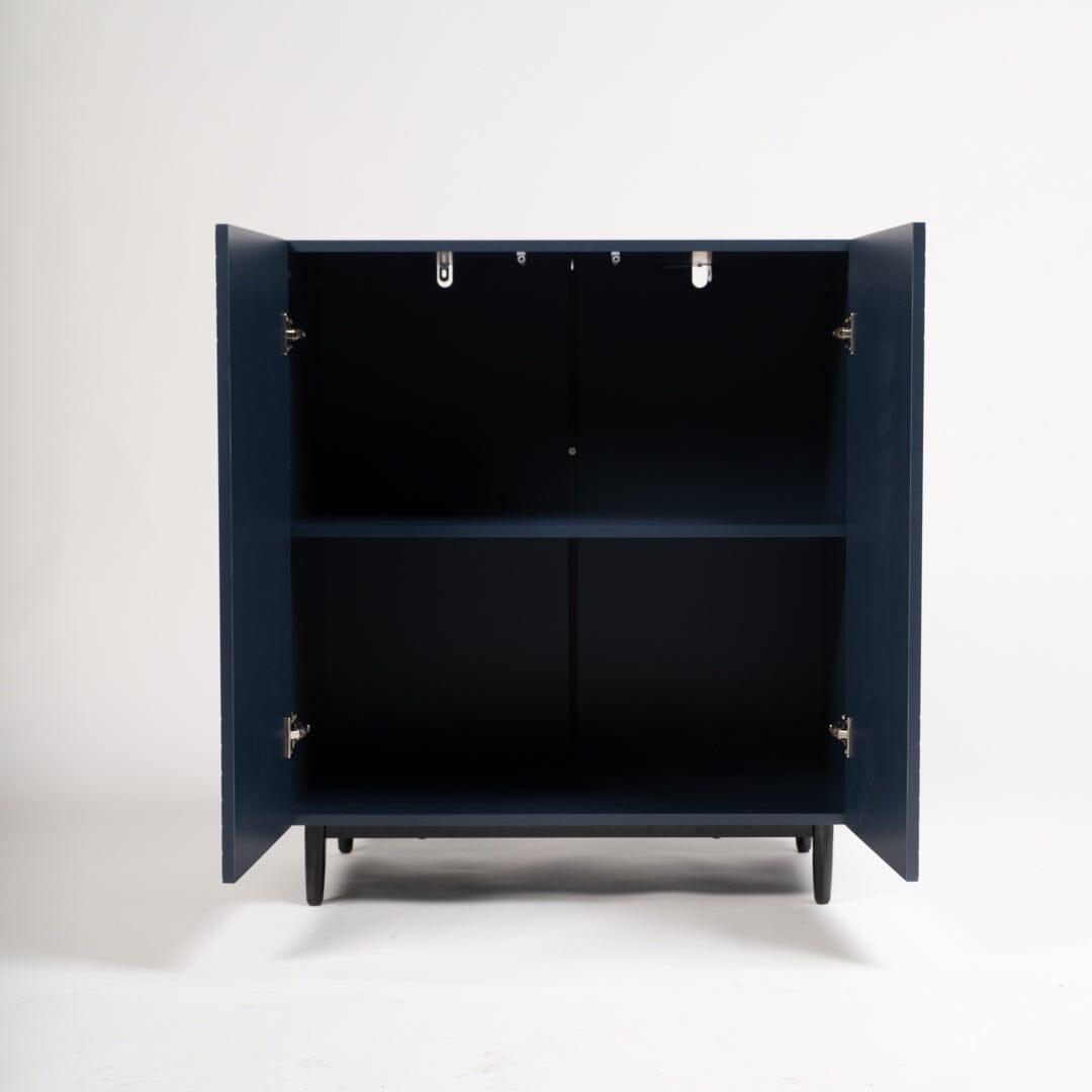 Jack small sideboard - geometric - blue - Laura James