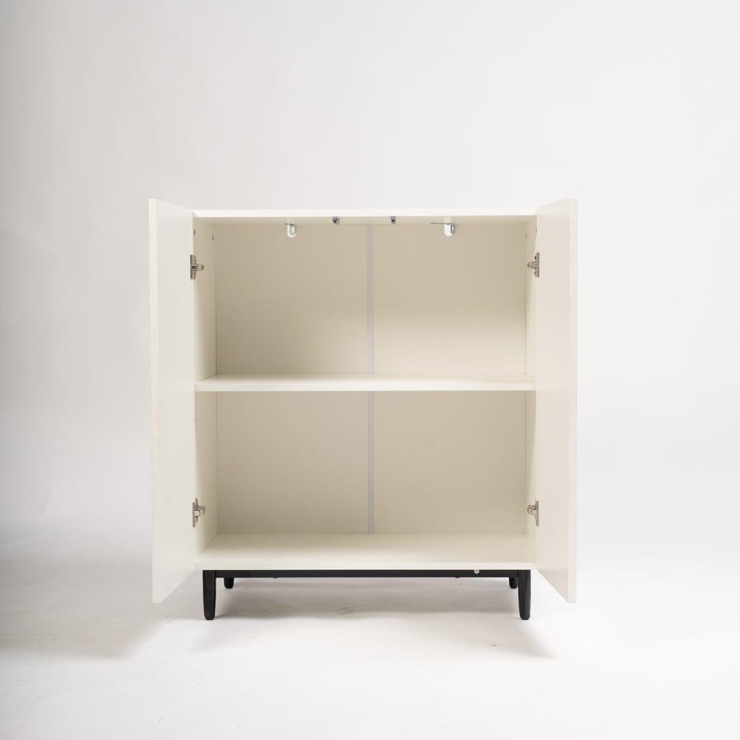 Jack small sideboard - geometric - white - Laura James