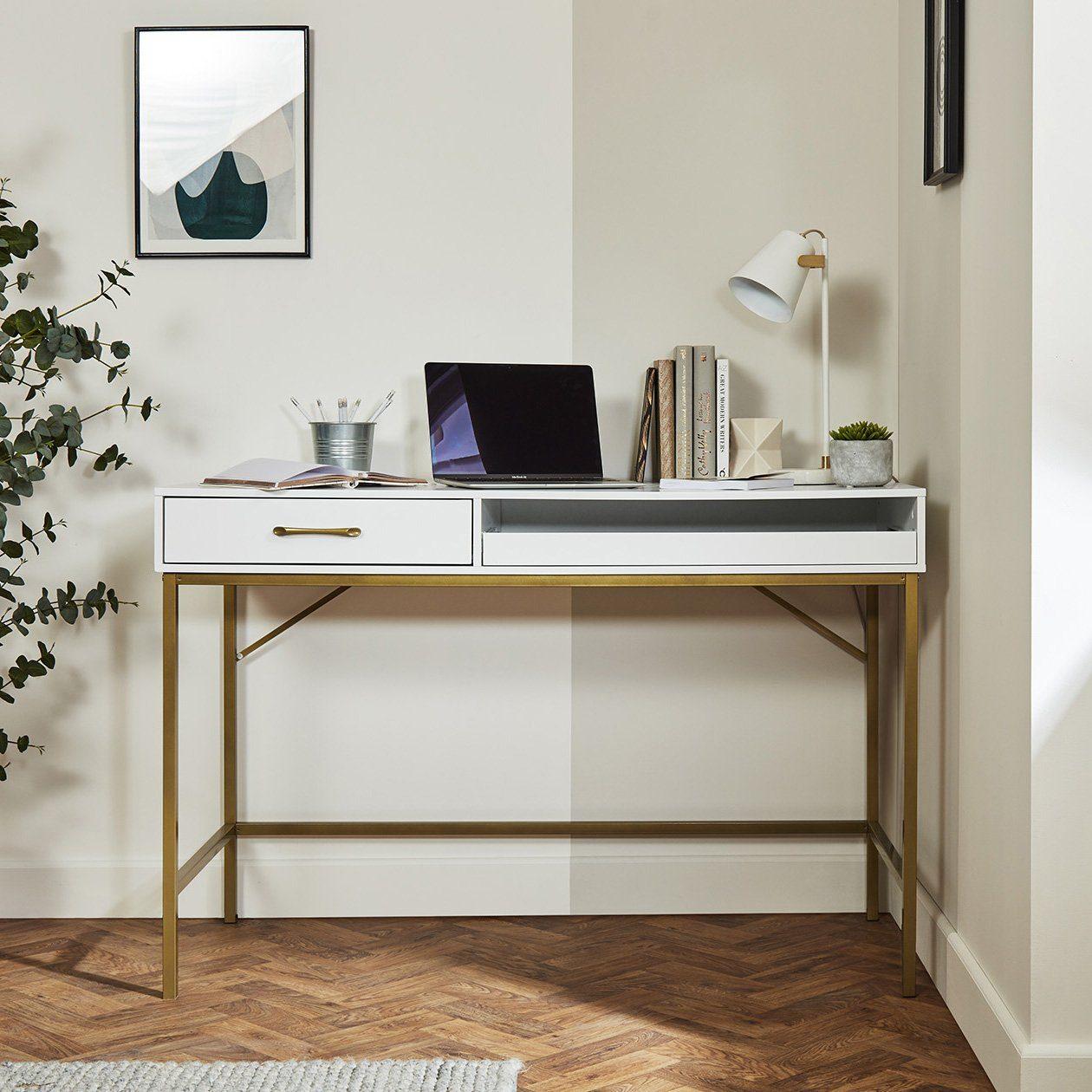 Marie Desk - White – Laura James