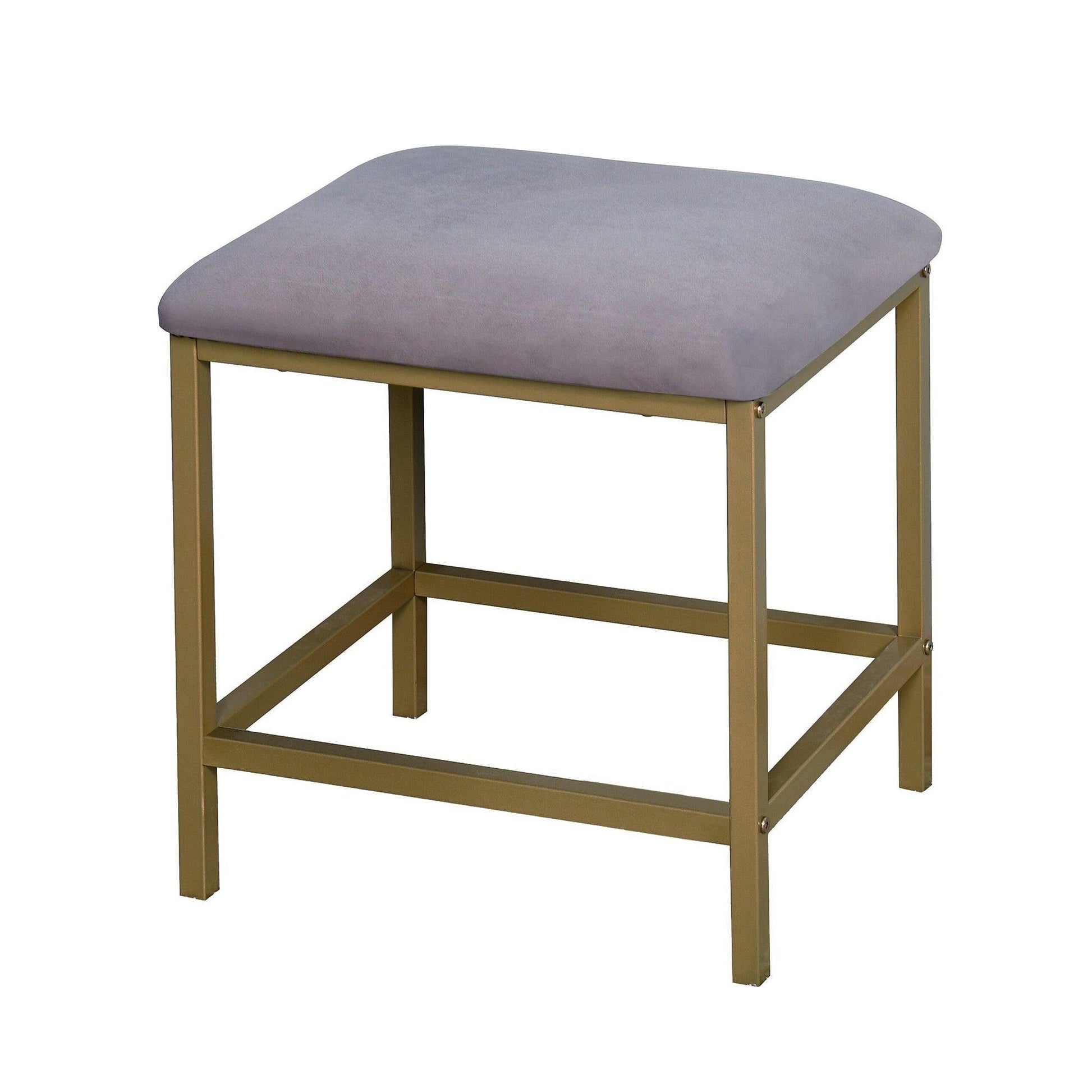 Marie dressing table and stool - grey - Laura James