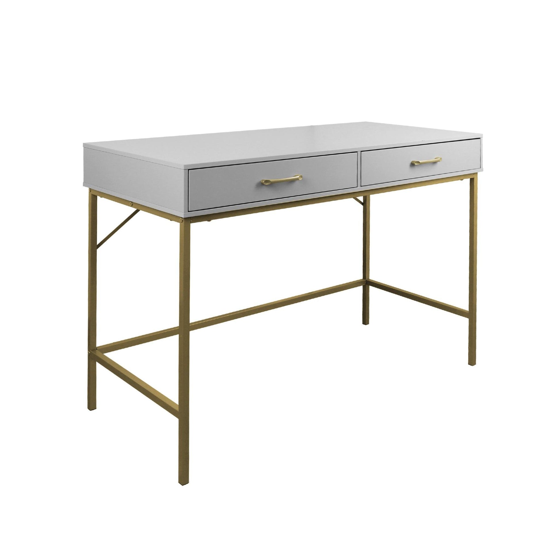 Marie dressing table and stool - grey - Laura James