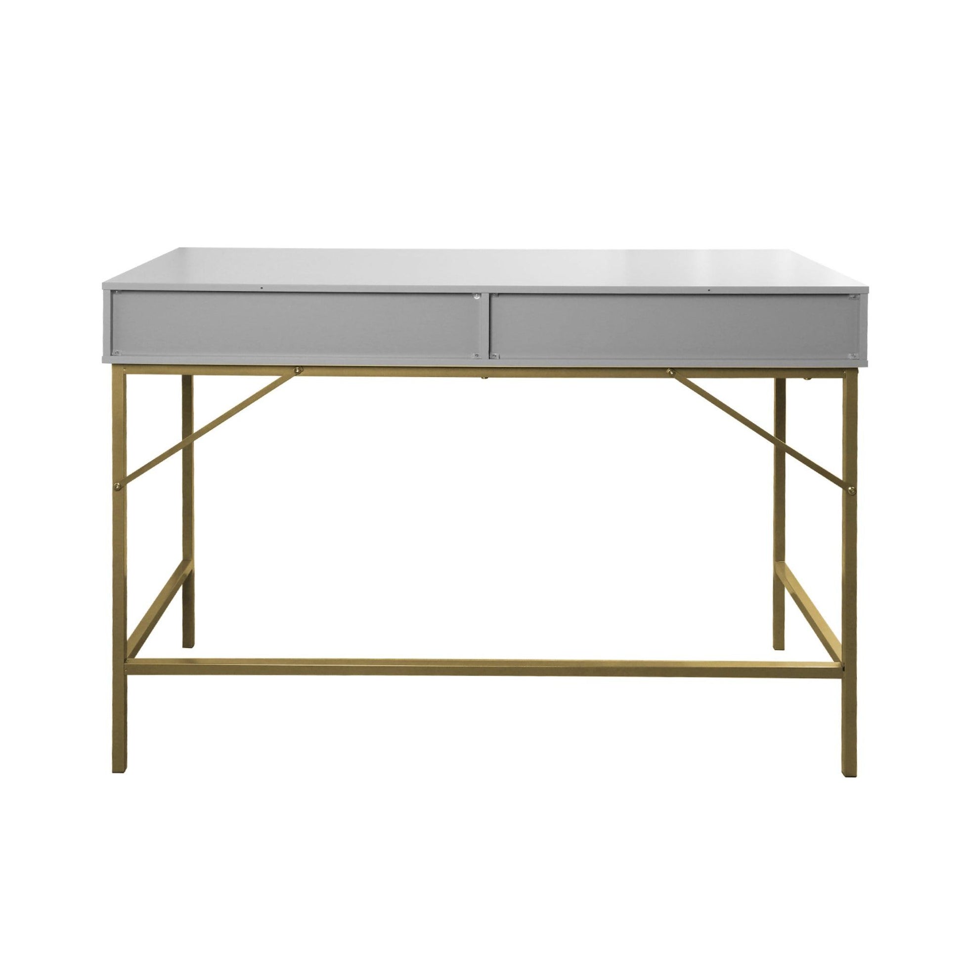 Marie dressing table and stool - grey - Laura James