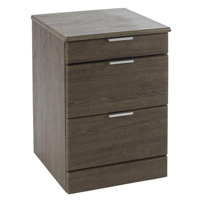 Outlet – Ayla bedside table - dark oak - Laura James