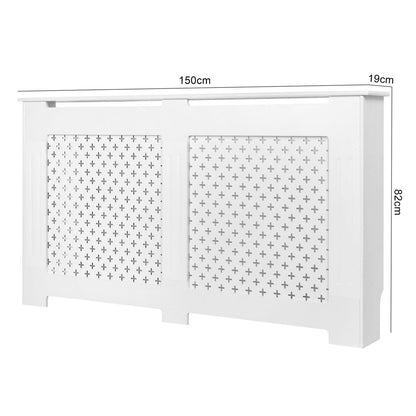 Outlet - Emma radiator cover - white - large - Laura James