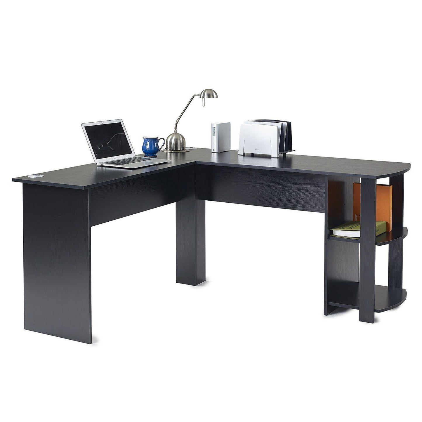 OUTLET-Essie L Shape Desk Black - Laura James