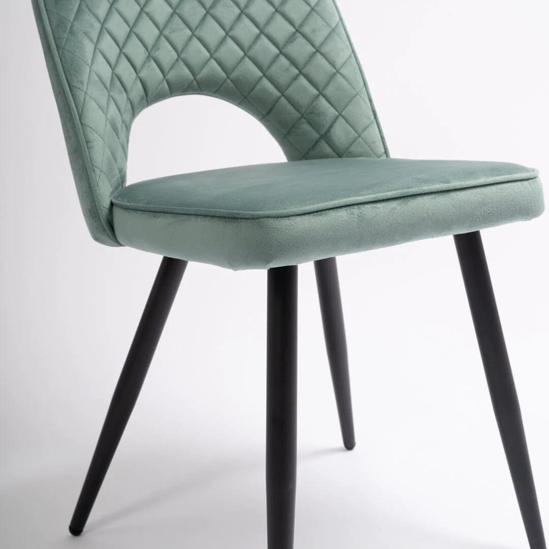 Outlet - Hope Dining Chair - Set Of 2 - Green - Laura James