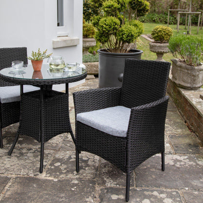 OUTLET-Kemble/ Marston Chairs - Black x2 - Laura James