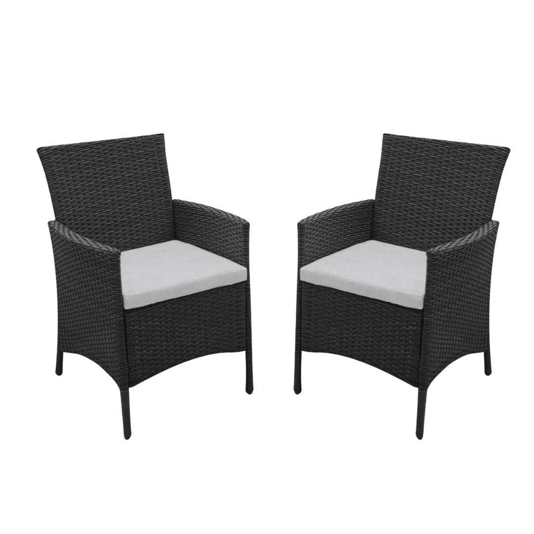 OUTLET-Kemble/ Marston Chairs - Black x2 - Laura James