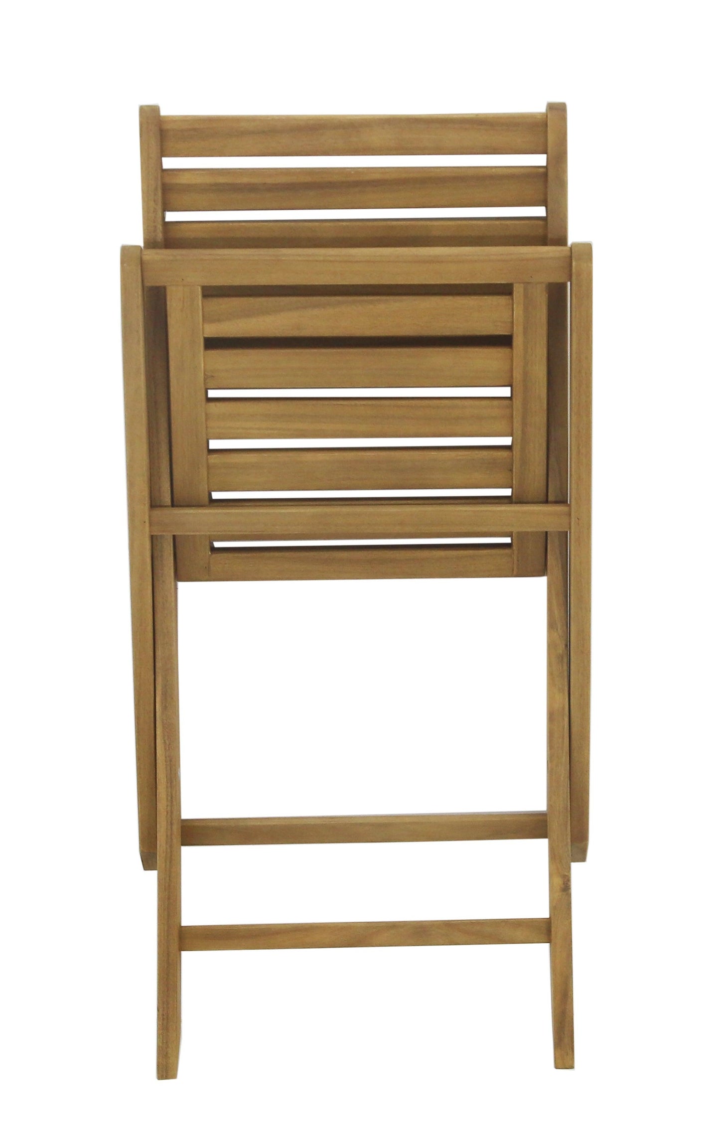 Outlet – Outdoor dining chairs - set of 2 - solid acacia wood - Laura James