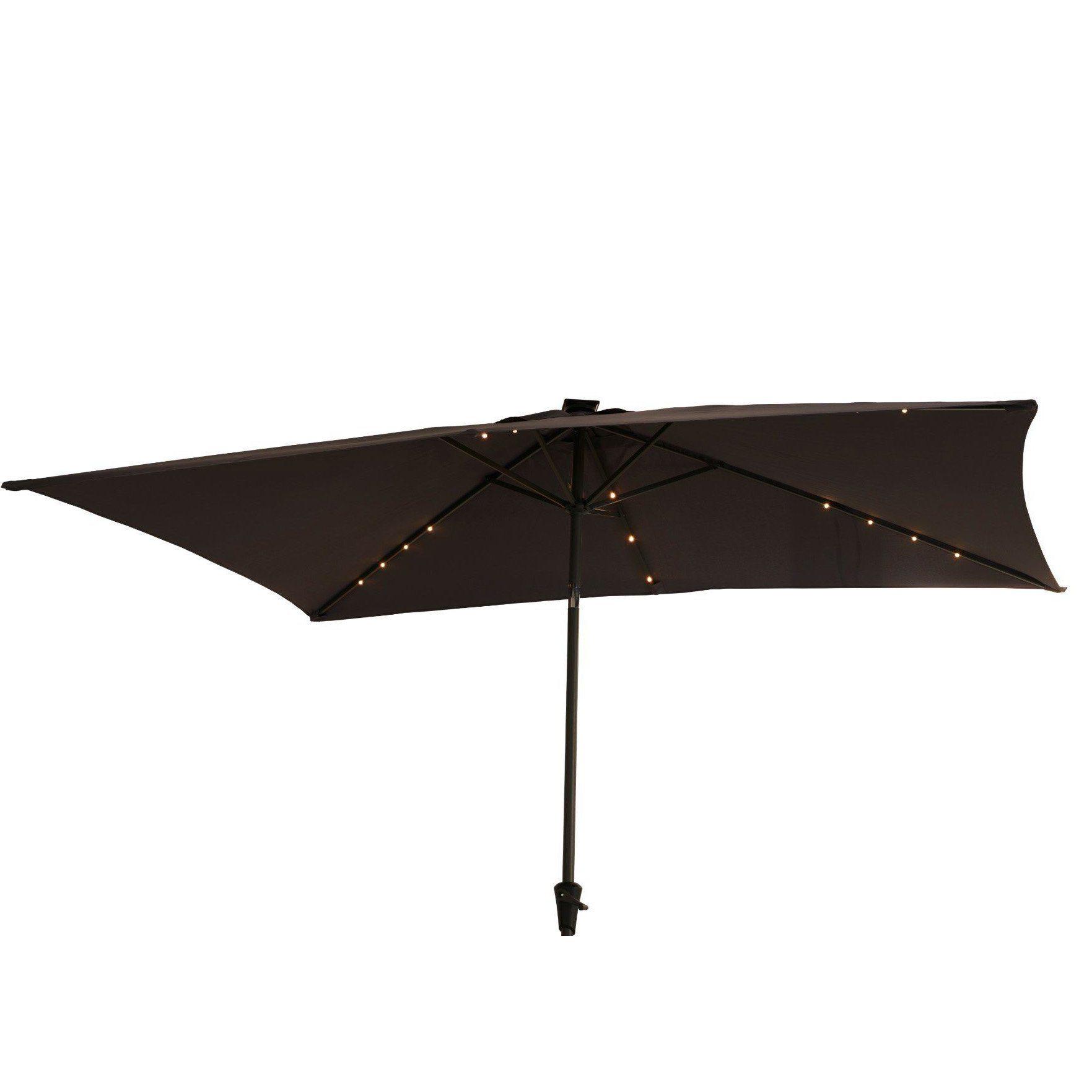 Premium 2m by 3m Parasol Grey - Laura James