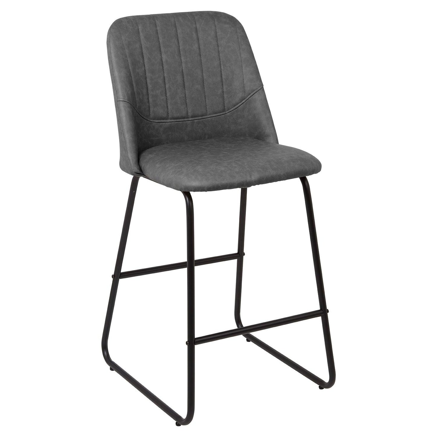 Sheffield bar stool - grey - Laura James