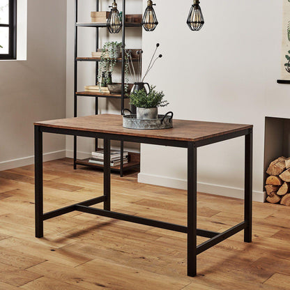 Sheffield dining table – industrial - Laura James