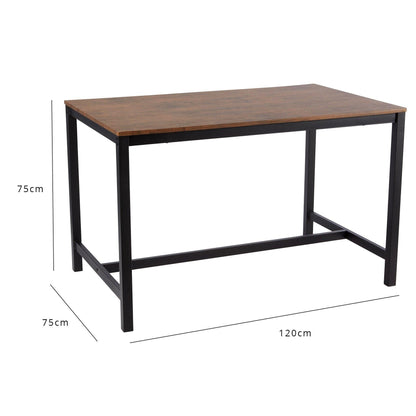 Sheffield dining table – industrial - Laura James