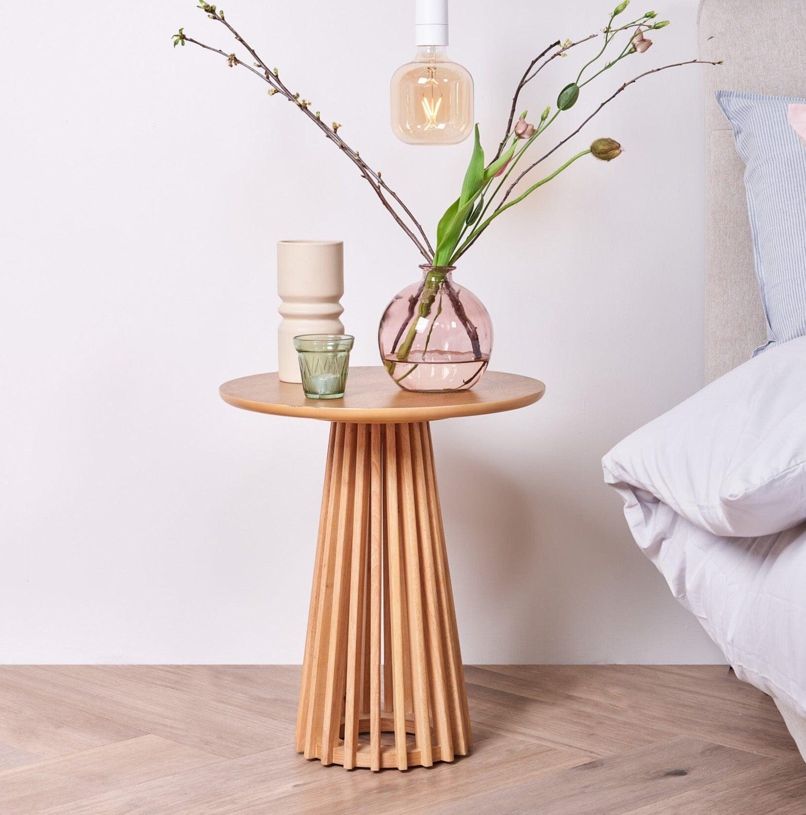 Willow Side Table Natural - Laura James