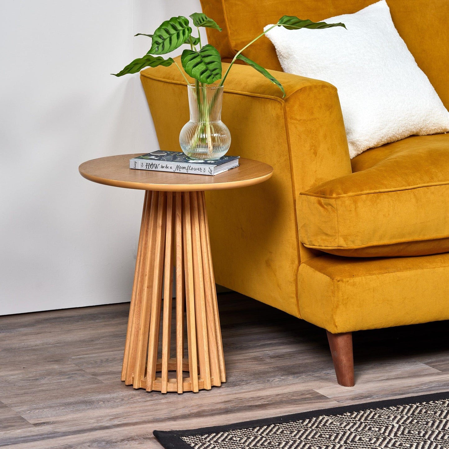 Willow Side Table Natural - Laura James